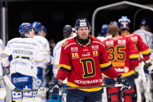 Djurgårdens Stefan Warg deppar