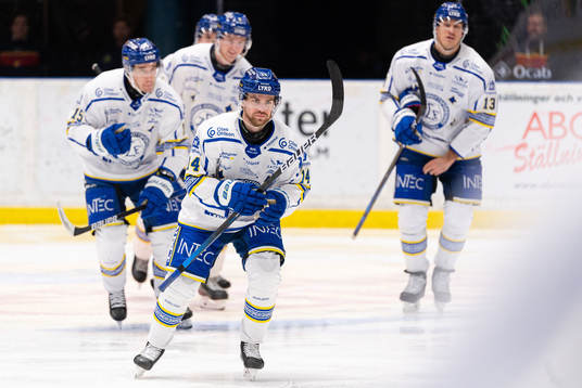 Leksands Oskar Lang jublar