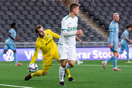 Västerås målvakt Daniel Svensson