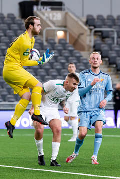 Västerås målvakt Daniel Svensson och Djurgårdens Adam