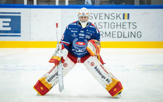Oskarshamns målvakt Hugo Engsund
