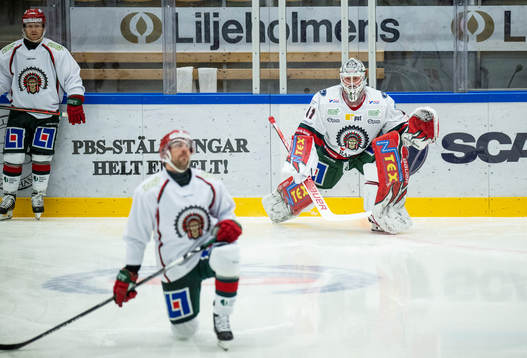 Frölundas målvakt Niklas Rubin