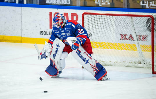 Oskarshamns målvakt Joe Cannata