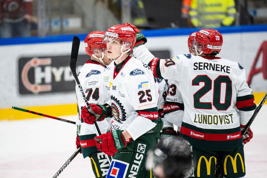 Frölundas Elmer Söderblom jublar