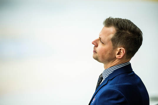 Oskarshamns tränare Martin Filander