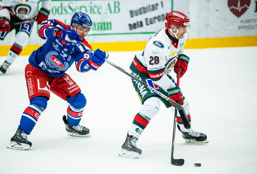 Oskarshamns Tomas Zohorna och Frölundas Johan Sundström