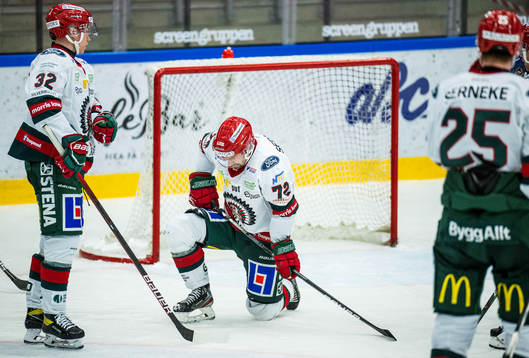 Frölundas Patrik Carlsson har ont
