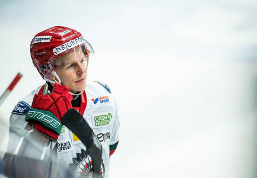 Frölundas Max Friberg deppar