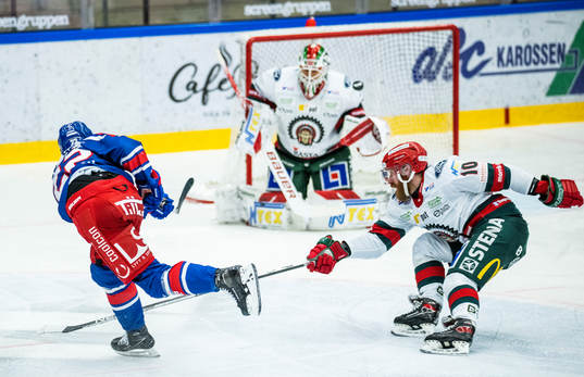 Oskarshamns John Dahlström, Frölundas Jens Olsson och