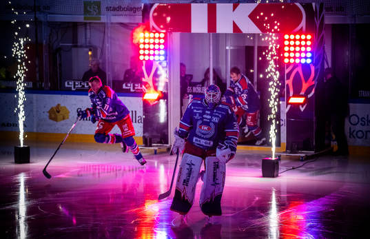 Oskarshamns spelarna gör entré