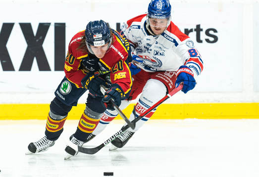 Djurgårdens Marcus Sörensen och Oskarshamns Patrik