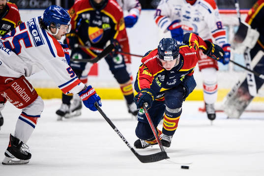 Oskarshamns David Quenneville och Djurgårdens Filip