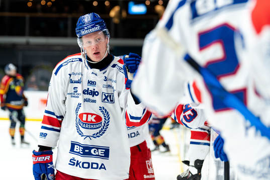 Oskarshamns Fredrik Olofsson jublar