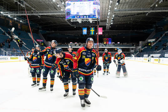 Djurgårdens Rhett Rakhshani jublar
