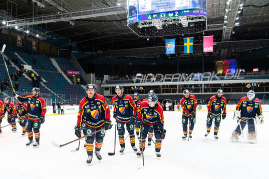 Djurgårdens spelare jublar