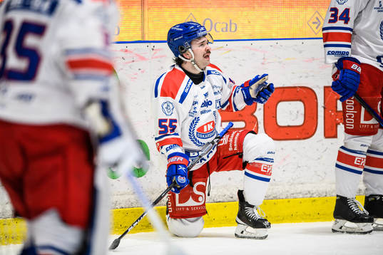 Oskarshamns David Quenneville deppar