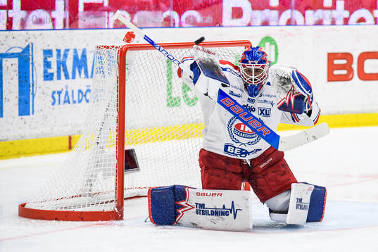 Oskarshamns målvakt Joe Cannata