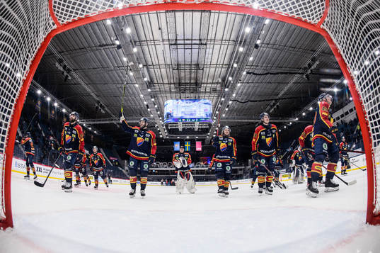 Djurgårdens spelare jublar
