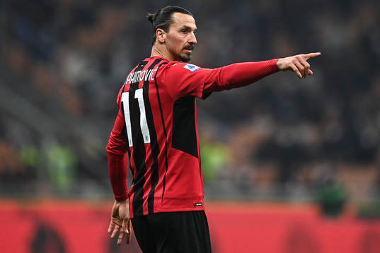 Zlatan Ibrahimovic of Milan