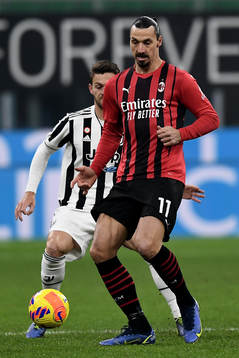Zlatan Ibrahimovic of Milan