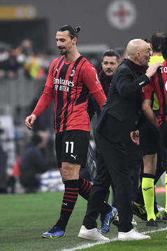 Zlatan Ibrahimovic of Milan