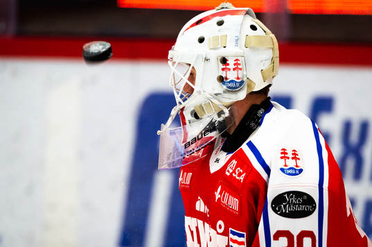 Timrås målvakt Jacob Johansson