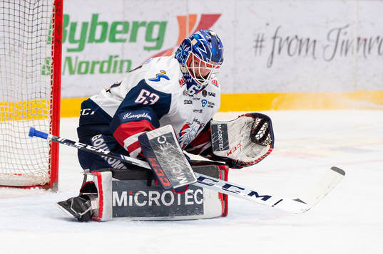Linköpings målvakt Marcus Högberg