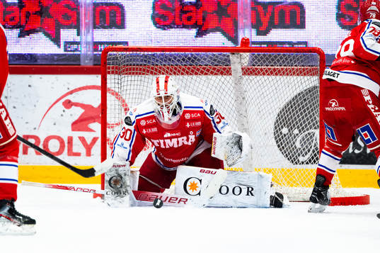 Timrås målvakt Jacob Johansson