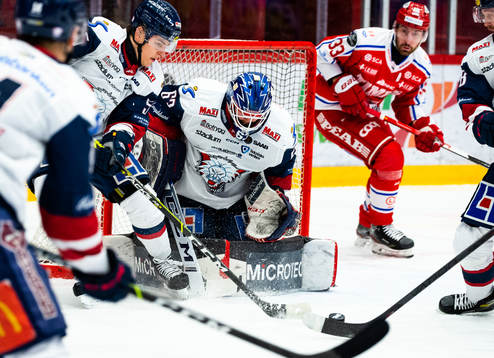Linköpings målvakt Marcus Högberg