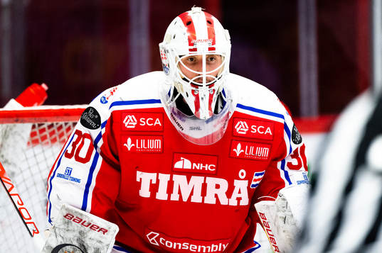 Timrås målvakt Jacob Johansson