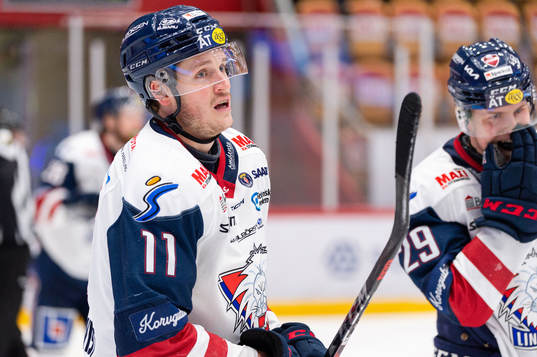 Linköpings Henrik Törnqvist deppar