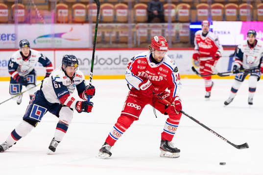 Linköpings Markus Ljungh och Timrås Jacob Blomqvist