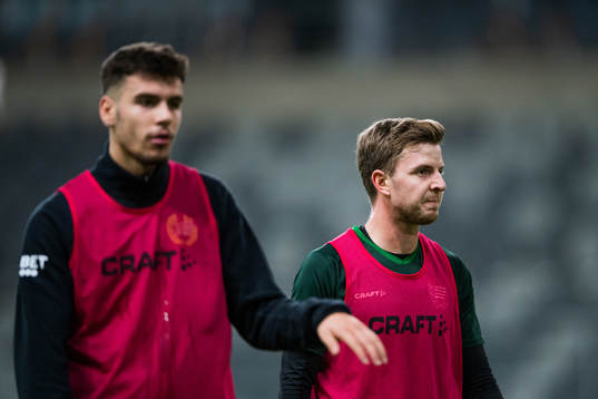 Hammarbys Edvin Kurtulus och Joel Nilsson