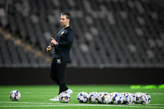 Hammarbys tränare Martí Cifuentes