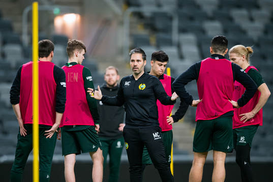 Hammarbys tränare Martí Cifuentes