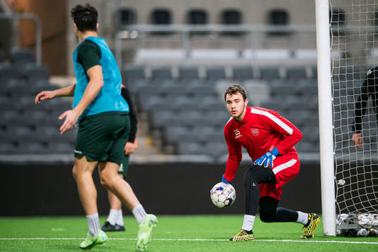 Hammarbys målvakt Ian Pettersson