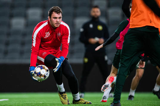 Hammarbys målvakt Ian Pettersson
