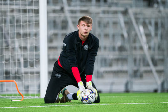 Hammarbys målvakt Sebastian Selin