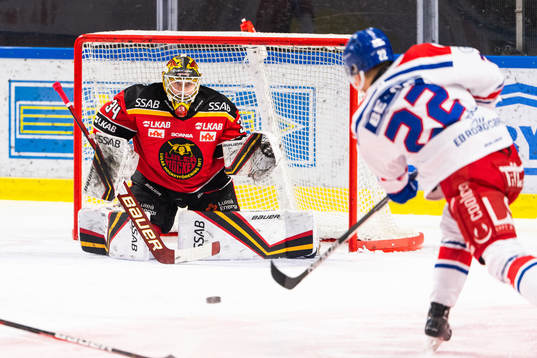 Luleås målvakt Joel Lassinantti