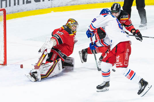 Luleås målvakt Joel Lassinantti