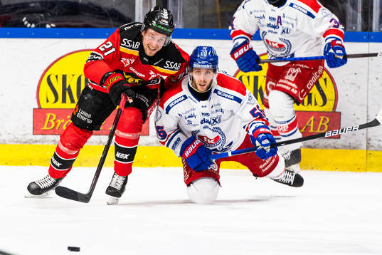 Luleås Juhani Tyrväinen och Oskarshamns Robin Norell