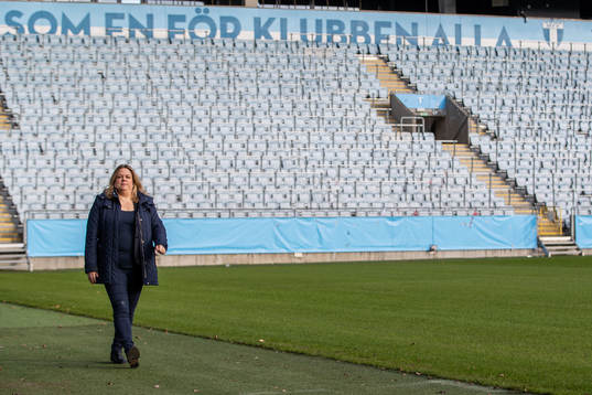 Karin Heri, ansvarig för hållbarhet och samhällsfrågor