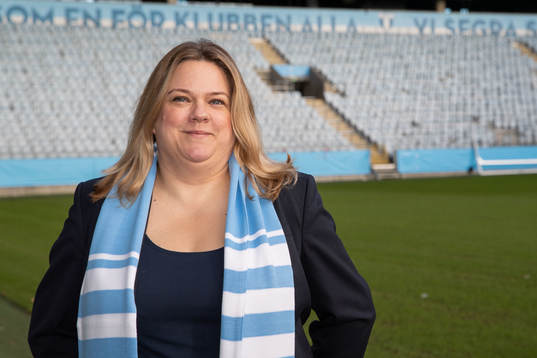 Karin Heri, ansvarig för hållbarhet och samhällsfrågor