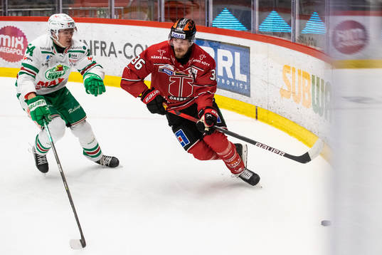 under ishockeymatchen i SHL mellan Örebro och Rögle