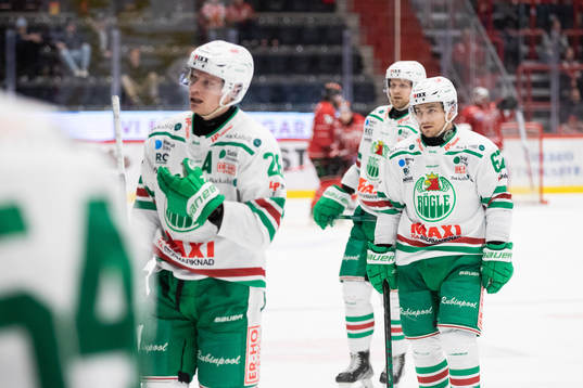 Rögles Anton Bengtsson och Leon Bristedt deppar