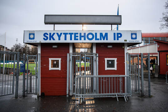 Entrén till Skytteholms IP
