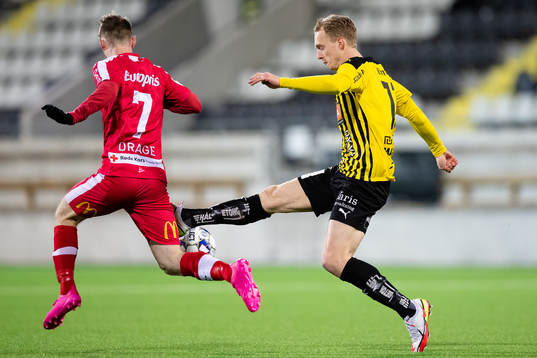 Fredrikstads Thomas Drage och Häckens Gustav Berggren