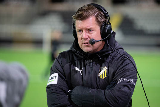 Häckens tränare Jesper Ljung