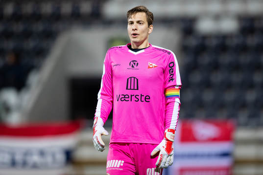 Fredrikstads målvakt Håvar Gröntvedt Jensen