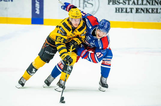 Skellefteås Jonathan Pudas och Oskarshamns Johan Johnsson